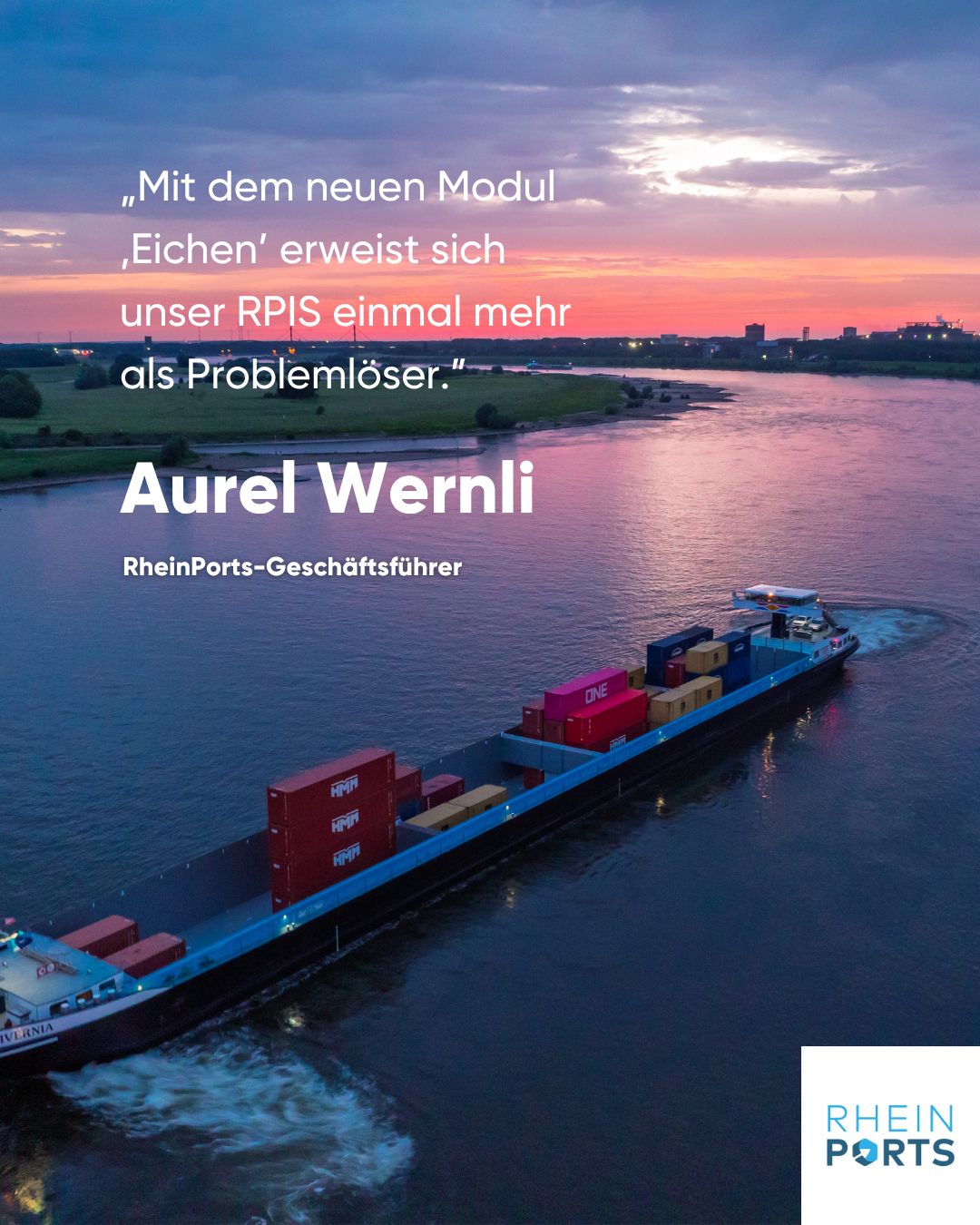 Das Tüftlerteam von RheinPorts hat gute Nachrichten: Das Modul „Eichen“ ist jetzt Teil seines Port Community Systems RPIS und fügt sich nahtlos in die bestehenden Abläufe ein.